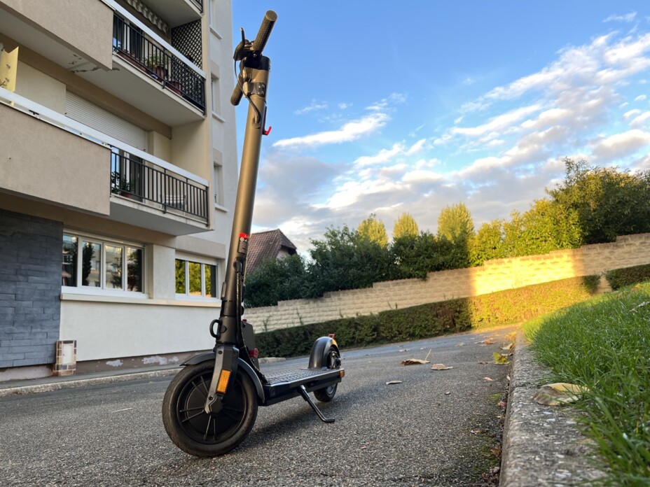 Wispeed T855 Review: An Exciting but Insufficient Electric Scooter 41 essai trottinette wispeed t855 47 grande Wispeed T855 Review: An Exciting but Insufficient Electric Scooter