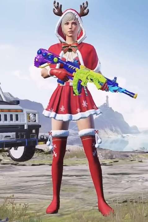 Charming Reindeer Set Pubg Mobile 