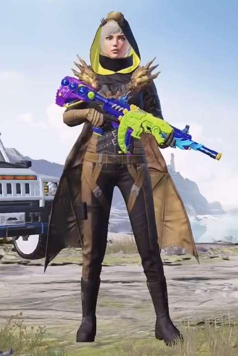 Ghidorah's Carapace Set Pubg Mobile