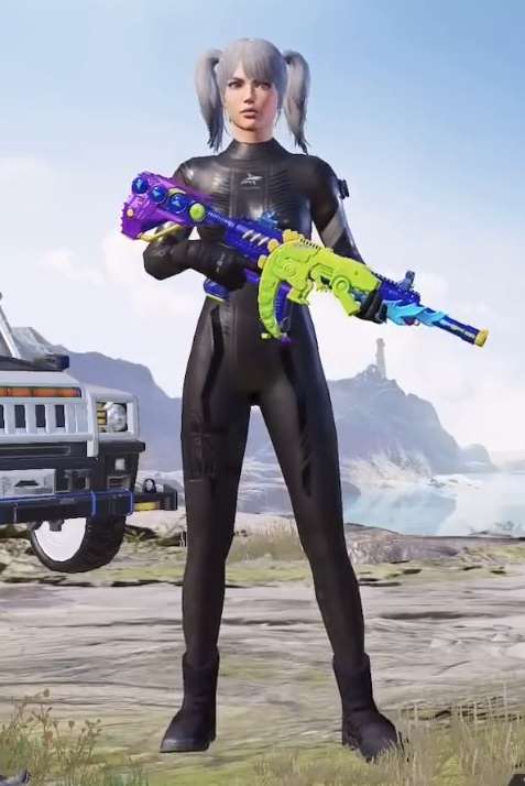 Black Shark Set in Pubg 