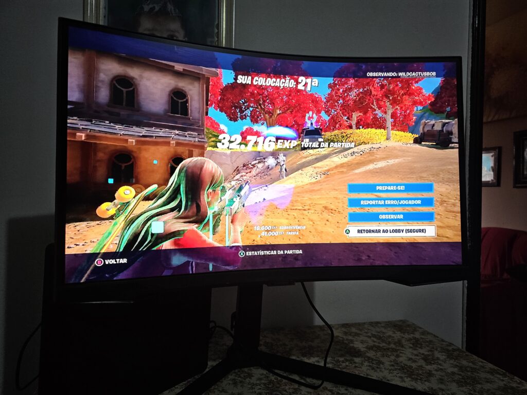 Gaming Experience fortnite