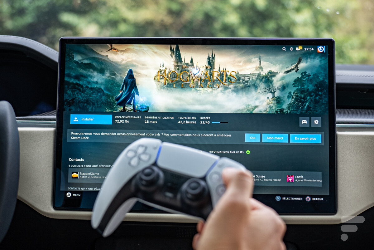 How to Play Steam in a Tesla: Video Games with PS5 Power in a Car 18 tesla model x plaid steam 9 1200x801 1 How to Play Steam in a Tesla: Video Games with PS5 Power in a Car